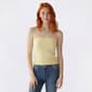 Juniors Pink Rose Pointelle Sweater Tube Top - image 1