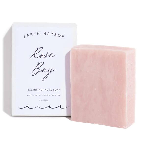 Earth Harbor Rose Bay Balancing Facial Soap - image 