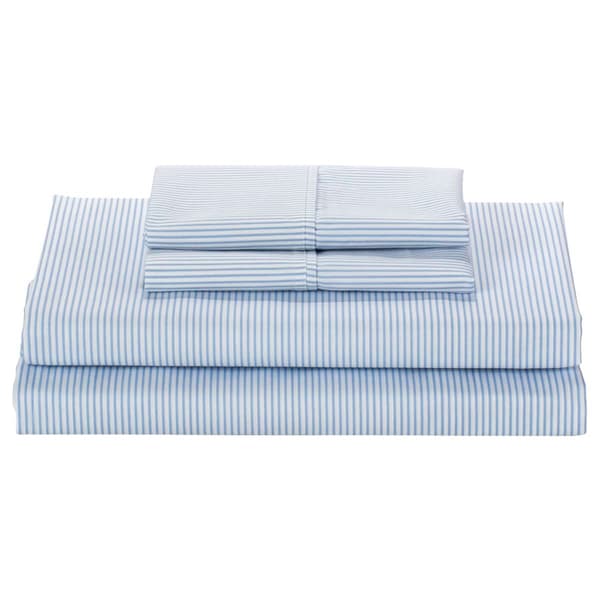 Imperial Living 300 Thread Count Stripe Cotton 4pc. Sheet Set - image 