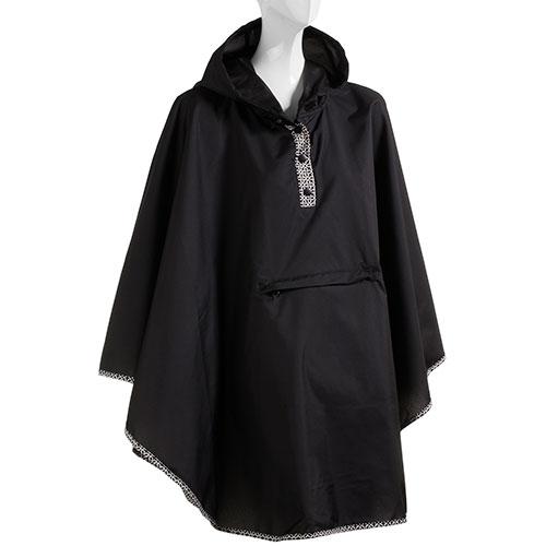 Womens Totes Hoodie Storage Pouch Rain Poncho