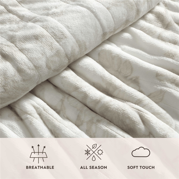 Laura Ashley&#174; Wistful Blooms Heated Blanket