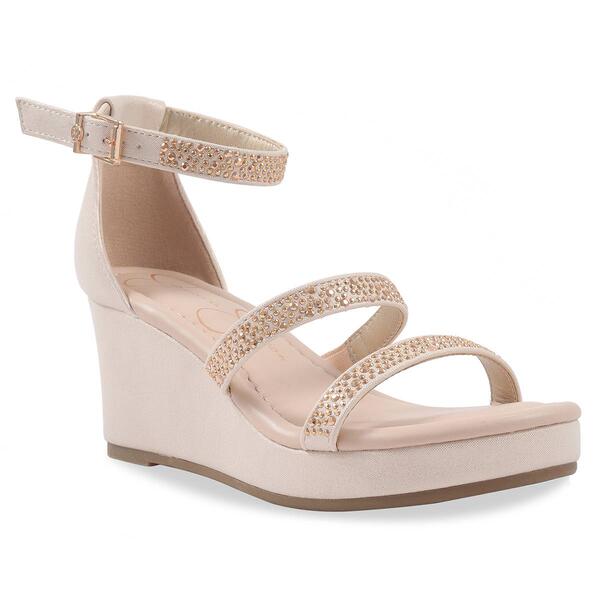 Big Girls Jessica Simpson Asha Karli Wedge Sandals - image 