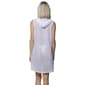 Womens J Valdi Escala Sleeveless Button Down Hoodie Swim Cover Up - image 2
