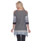 Plus Size White Mark Cold Shoulder Tunic - image 2