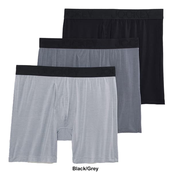 Mens Jockey&#174; Active 3pk. Ultra Soft Boxer Briefs