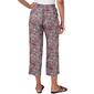 Womens Skye''s The Limit Contemporary Utility Paisley Pants - image 2