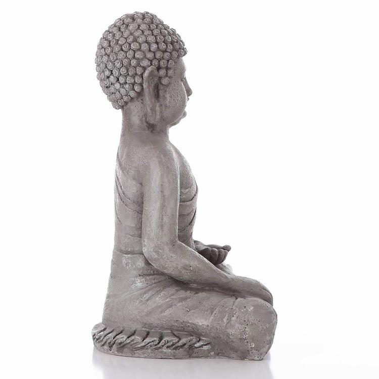 Hi-Line Gift Sitting Buddha Garden Statue