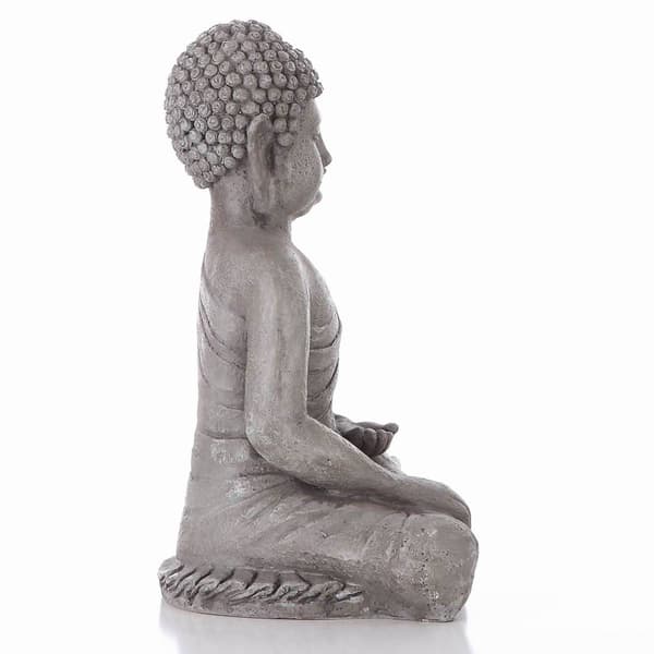 Hi-Line Gift Sitting Buddha Garden Statue