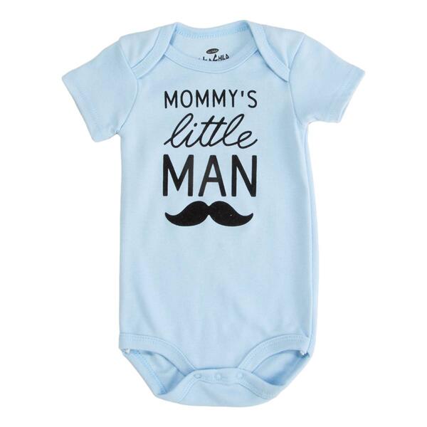 Baby Boy &#40;NB-9M&#41; Wild Child Moms Little Man Bodysuit - image 