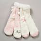 Womens Cuddl Duds&#40;R&#41; 2pk. Cat Critter Slipper Socks - image 1