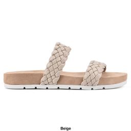 Womens Cliffs by White Mountain Truly Slide Sandals