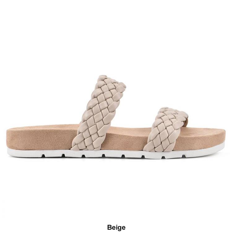 Womens Cliffs by White Mountain Truly Slide Sandals