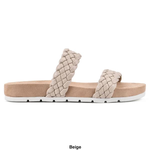 Womens Cliffs by White Mountain Truly Slide Sandals