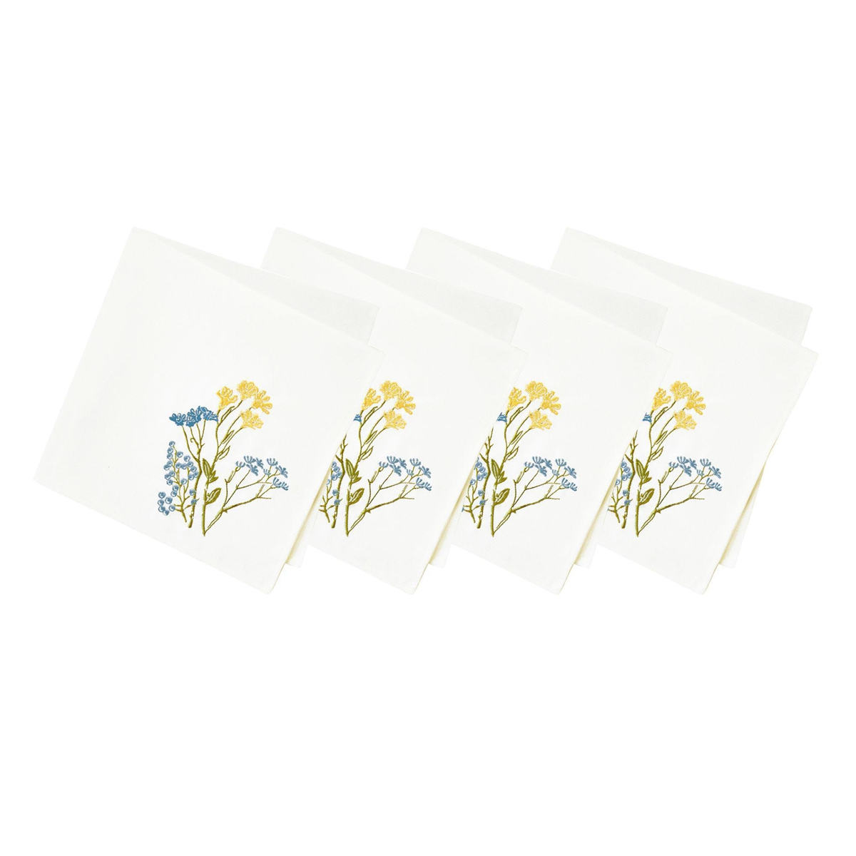 Lenox(R) Wildflowers Border Napkins - Set of 4