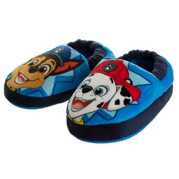 Toddler Boys Nickelodeon Paw Patrol Marshall & Chase Slippers - image 