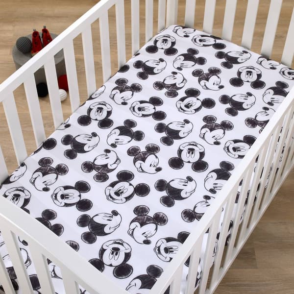 Disney Mickey Mouse Fitted Crib Sheet