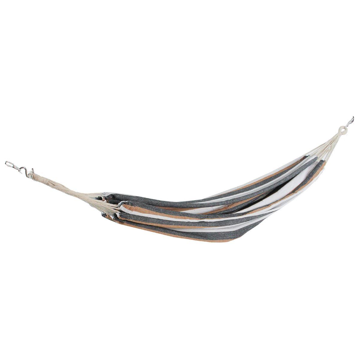 Northlight Seasonal 73in. Striped Double Brazilian Hammock