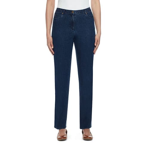 Plus Size Ruby Rd. Key Items Denim Classic Jeans - Average