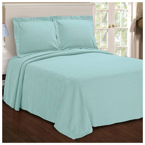 Superior Jacquard Matelassé Paisley Cotton Bedspread Set