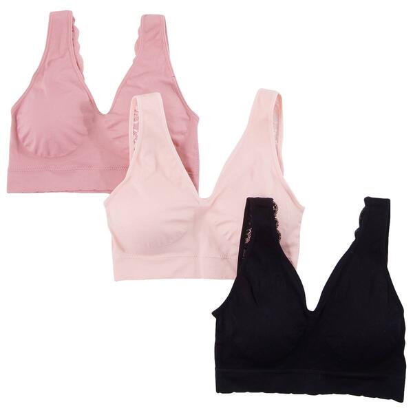 Plus Size Delta Burke 3pk. Comfort Bras DB5243-3PKAS - image 