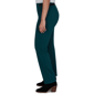 Womens Emaline Feminine Mystique Solid Pull On Straight Leg Pants - image 4