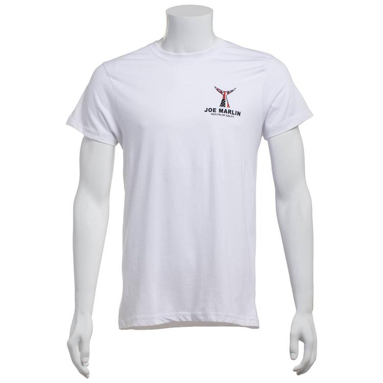 Mens Joe Marlin Americana South of Salty Tee
