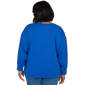 Plus Size Ruby Rd. Game of Luxe Game Day Graphic Terry Sweatshirt - image 2