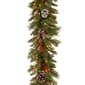 National Tree 9ft. Frosted Berry Garland w/ Clear Lights - image 1