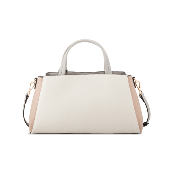 Nine West Luela Solid Satchel - Milk/Multi