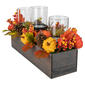 Northlight Seasonal 27in. Pumpkin Triple Pillar Candle Holder - image 3