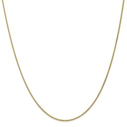 Gold Classics(tm) 10kt. 1.25mm Spiga Chain Anklet Bracelet