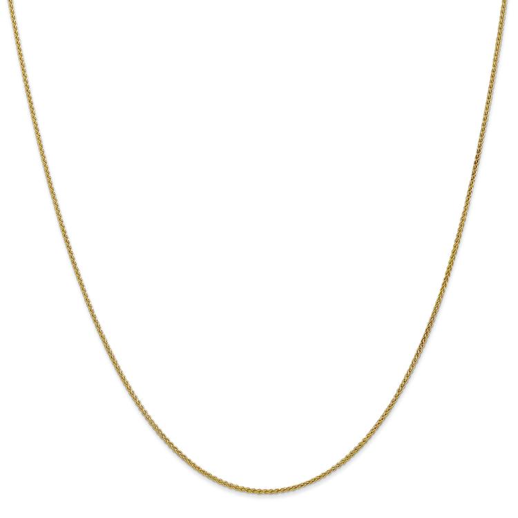 Gold Classics(tm) 10kt. 1.25mm Spiga Chain Anklet Bracelet