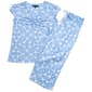 Womens Ellen Tracy Short Sleeve Capri Pajama Set - image 2