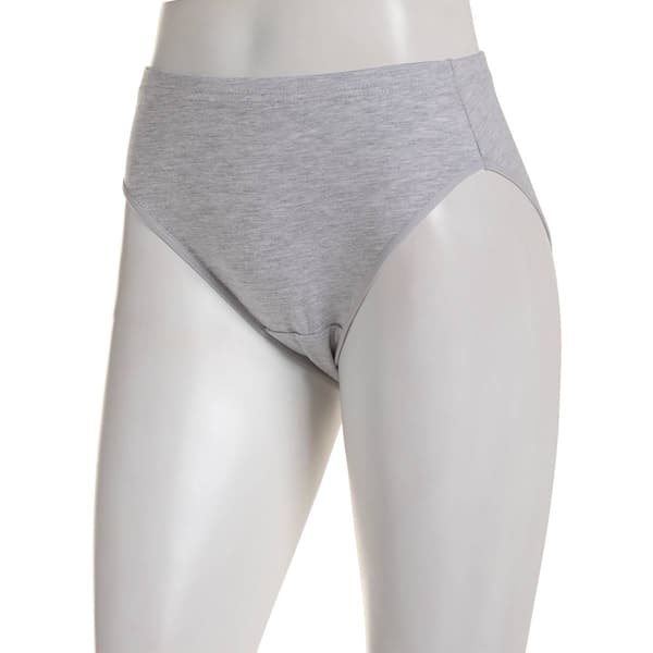 Womens Rene Rofe High Cut Panties 2101-HGRY - image 