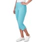 Womens Ruby Rd. Key Items Alt Denim Capri Pants - image 3
