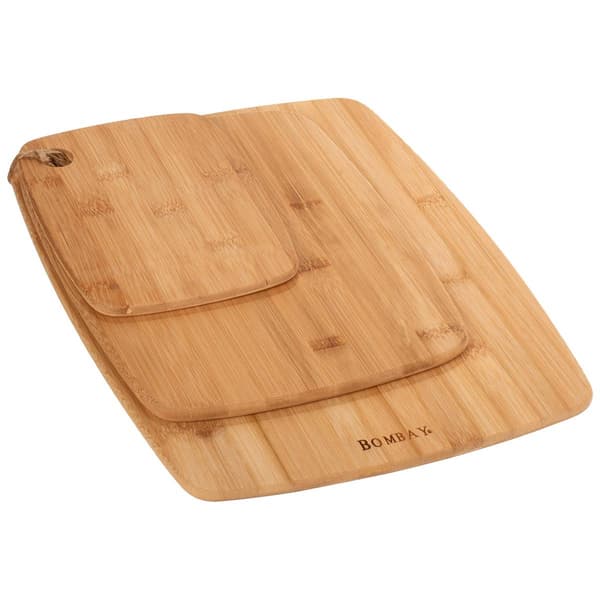 Bombay Rectangle Cutting Boards with Round Edges - Set of 3 - image 