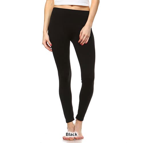 Womens White Mark Solid Skinny Leggings