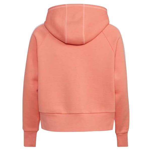 Girls &#40;7-16&#41; adidas&#174; Essential 3 Stripe Hooded Fleece Jacket
