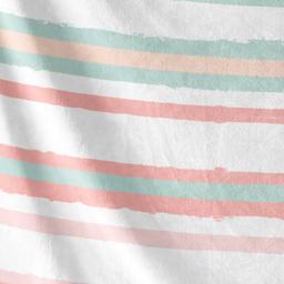 Spirit Linen Home™ Velvet Plush Watercolor Stripe Throw Blanket