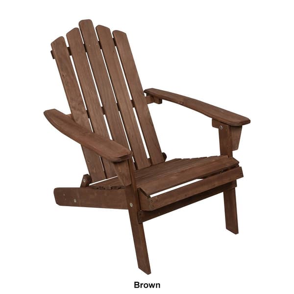 Northlight Seasonal 36in. Classic Folding Adirondack Chair