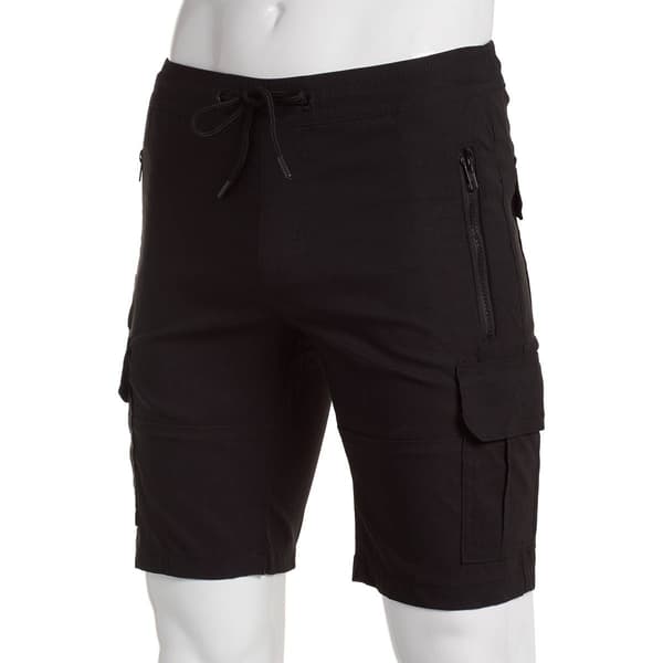 Young Mens akademiks&#40;R&#41; 11in. Nylon Cargo Shorts - image 