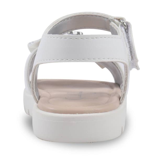 Little Girls Jessica Simpson Tia Heather Hook & Loop Bow Sandals