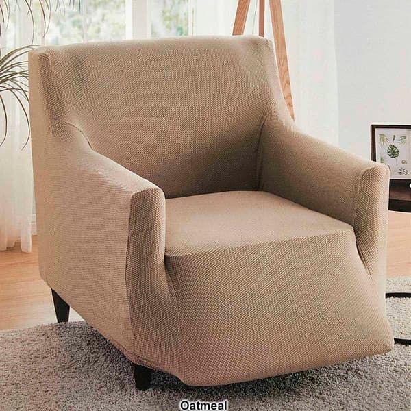 Teflon Embossed Stretch Recliner Slipcover