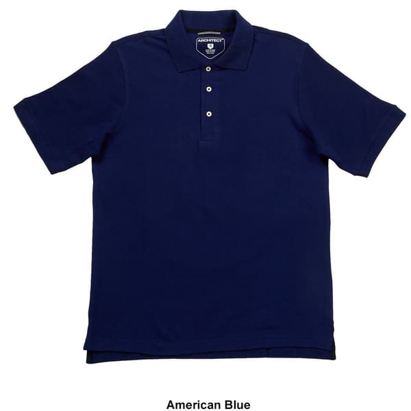 Mens Architect&#174; Short Sleeve Pique Polo