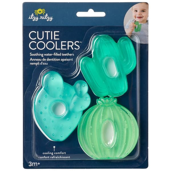 Baby Unisex Itzy Ritzy Cactus Cutie Coolers&#40;tm&#41; Teethers - image 