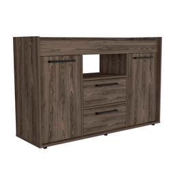 FM FURNITURE Illumina Dark Walnut Sideboard