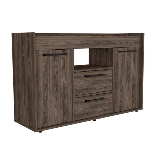 FM FURNITURE Illumina Dark Walnut Sideboard