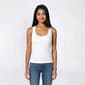 Juniors No Comment Racerback Jersey Tank w/ Molded Cup Bralette - image 4