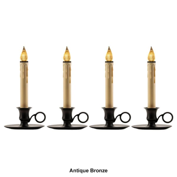 IMC Williamsburg 4pc. LED Battery Window Candle Set