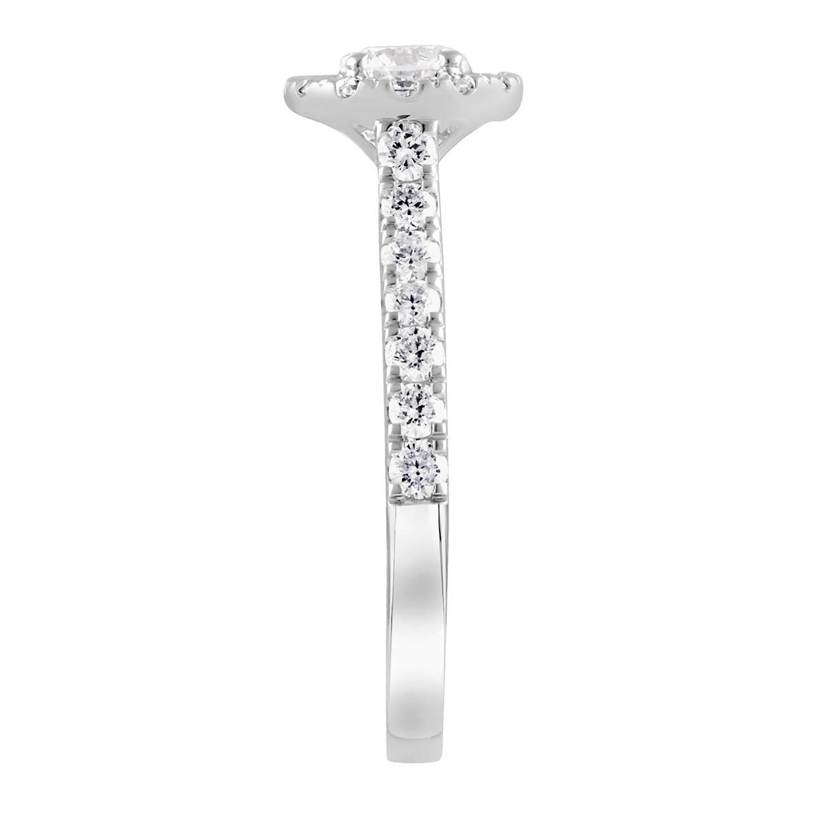 Nova Star™ 5/8ctw. Lab Grown Halo Diamond Engagement Ring